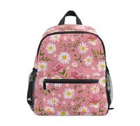 Kcldeci Toddler Backpack for Girls Boys Grasshopper Daisy Kindergarten Elementary Preschool Kids School Bag Book Bag M