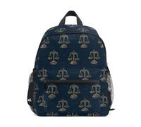 Kcldeci Toddler Backpack for Girls Boys Judge Judge 99 Kindergarten Elementary Preschool Kids School Bag Book Bag M