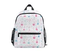 Kcldeci Toddler Backpack for Girls Boys Science Chemistry Kindergarten Elementary Preschool Kids School Bag Book Bag M