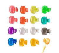 kclkda 15 PCS Toothbrush Covers, Color Tooth Brush Cover Head for Manual and Electric Toothbrushes, Portable Toothbrush Head Cover Protector for Home Travel Bathroom School Camping Business