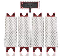 kclkda 4 Pack Spray Mop Head Replacement Pads Kit, Machine Washable for Efficient, Deep Cleaning Mop Head Microfibre Refill Pads Compatible with Vileda 1-2 Spray Mop/Ultramax/UltraMax Plus/EasyWring