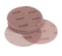 Kcmell 20PCS 150mm Mesh Sanding Discs 320 Grit, 6 Inch Hook and Loop Sanding Pads, Dust Free Disc Anti-Blocking Long-Lasting Sharp Sandpaper for Car Wood Furniture Floor Stone