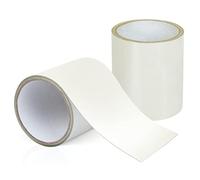 Kcmell Tent Repair Tape 2 Rolls, White Waterproof Tape for PVC Coated Awning, Tents, Inflatable Swimming Pools, Roof, Tarpaulin, Gazebo, Canvas, Camping Repair Kit (10cm x 1.5m)