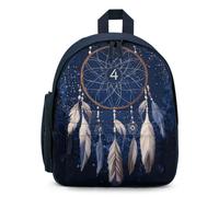 KCNDFOEPAV White Fantasy Dream Catcher Travel Backpack for Women Men Carry On Daypack 15 Inch Hiking Back Pack Casual Laptop Bag