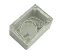 Kcnsieou Useful Plastic Waterproof Cover Clear Electronic Project Box Enclosure Case 100x68x50mm