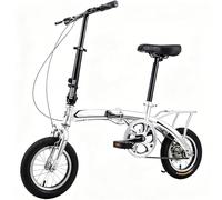 Kcolic 12-Inch Folding Bike, Compact Portable Student Bike, Lightweight Urban Commuter Mini Bike for Men and Women B,12in