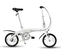 Kcolic 14 Inch Folding Bikes 3 Speed, Lightweight City 3 Speed Folding Bikes, Mountain Bike, Hub Gear Folding Bikes for Adults 14in