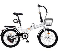 Kcolic 20/22 Inch Foldable Bicycle, Folding Bike 7 Speed Foldable Bicycle for Adults City and Camping 22in