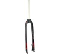 Kcolic 26/27.5/29 Inch MTB Bicycle Fork, Rigid Aluminum Alloy Fork/Straight Tube 28.6 * 250 mm/Opening 100 mm/Total Length 700 mm/Suitable for Mountain Bikes A,26