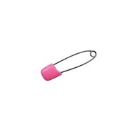 Kcopo Bread Head Child Plastic Head Cloth Nappy Pins Assorted Color Plastic Head Diaper Safety Pins Pink Yellow Blue Secure Hold Clip Locking Cloth Pack of 6)