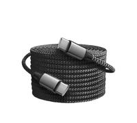 kcrnw Extra Long 5M USB C to USB C Cable 60W Fast Charging Cable Braided for iPhone 17 Series MacBook Pro, iPad Air/Pro, Samsung S24/S23/S22 Ultra, Pixel 7/6/5, Switch, Steam Deck, Dell XPS, ASUS
