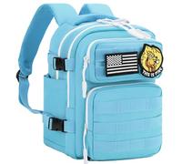 kcross 12L Mini Tactical Backpack for Men and Women, Tactical Backpack Small for Hiking, Small Tactical Bag, Blue, 12L US, Tactical Backpack