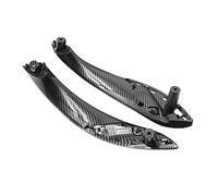 KCRTQNS Carbon Fiber Pattern Interior Door Pull Handle with Handle Outer Cover Trim for 3 4 Series M3 M4 F30 F34 F36 F32 F33 F80 F82 F83(Inner Front 2pc)