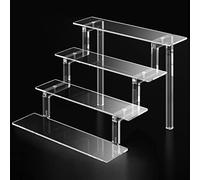 Kcrystenia Acrylic Display Risers Display Stand Shelf