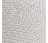 KCS 19" x 28" 14CT Counted Cotton Aida Cloth Cross Stitch Fabric (White Opal)