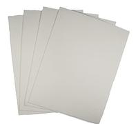 KCS 4 pc of 12" x 18" 14CT Counted Cotton Aida Cloth Cross Stitch Fabric (Antique White)