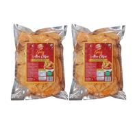 KCS Aloo Chips 200g x 2 | Crispy Potato Chips Snack | Thin Sliced Fried Potatoes | Ready-to-Eat Savoury Snack | Suitable for Parties, Lunch Boxes, Picnics & Everyday Snacking | 400g Total