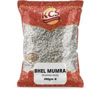 KCS Bhel Mumra 200g (Pack of 5) | Light & Crunchy Puffed Rice | Perfect for Bhel Puri, Jhal Muri & Chaat | Low-Calorie & Fat-Free Snack