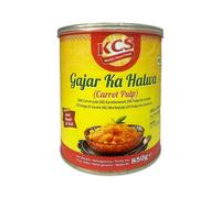 KCS Carrot Pulp for Gajar Halwa 850g - Ready-to-Use Fresh Carrot Puree, Perfect for Making Traditional Gajar Halwa (Indian Carrot Pudding)