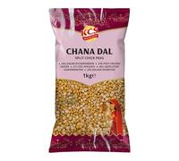 KCS Chana Dal 1kg - Split Chickpeas | Ideal for Curries, Soups & Snacks | High-Protein Plant-Based Legume
