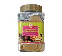 KCS Dry Panipuri with Paste 520g | Ready-to-Make Pani Puri Kit | Includes Crispy Puris & Tangy Paste | Suitable for Street Food Style Snacks & Parties | 520g Pack
