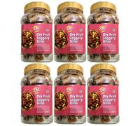 KCS Dryfruit Jaggery 500g x 6 | Jaggery with Mixed Dry Fruits | Traditional Sweet Snack | Suitable for Desserts, Energy Bites & Everyday Consumption | 3kg Total
