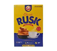 KCS Elaichi Rusk 400g | Cardamom Flavoured Rusk Biscuits | Crispy Tea Toast | Suitable for Tea Time Snacking & Dipping | 400g Pack