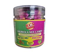 KCS Hajmola Mix Candy 200g - Tangy & Spicy Indian Candy with Ayurvedic Herbs | Digestive Aid and Refreshing Taste | Ideal for After Meals