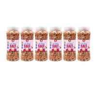 KCS Himalayan Pink Salt Coarse 800g Pack of 6 | Coarse Pink Rock Salt Crystals | Suitable for Cooking, Grinding & Seasoning | 6 x 800g Packs