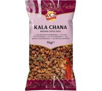 KCS Kala Chana 1kg - Black Chickpeas | Ideal for Curries, Salads, Snacks & Stews | High-Protein Plant-Based Legume