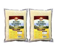 KCS Kheeri Samba Rice 1kg | Traditional Short Grain Rice | Suitable for Everyday Cooking, South Indian Dishes & Meals | 1kg Pack