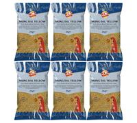 KCS Mung Dal Yellow 2kg x 6 - Split Yellow Mung Beans | Ideal for Dal, Soups, Stews & Curries | High-Protein Plant-Based Legume | Pack of 6