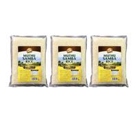 KCS Muthu Samba Rice 1kg Pack of 3 | Raw Short Grain Rice | Suitable for Everyday Cooking | 3 x 1kg Packs