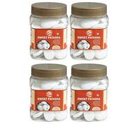 KCS Patasha Jar 250g x 4 - Traditional Indian Sugar Candy, Classic Sweet Flavour, Perfect for Prasad, Festivals & Daily Sweet Cravings (Pack of 4)