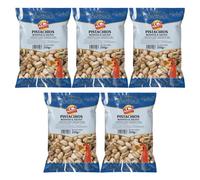 KCS Pistachio Roasted & Salted 250g x 5 - Crunchy Roasted Pistachios Lightly Salted | Healthy & Tasty Snack for Tea-Time, Parties & Daily Munching | Pack of 5