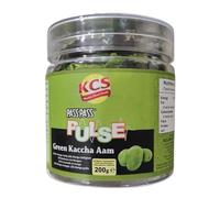 KCS Pulse Green Kachcha Aam Candy 200g - Tangy and Refreshing Mango Flavor with a Sweet Kick | Traditional Indian Kachcha Aam Candy