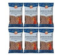 KCS Rosecoco Beans 2kg (Pack of 6) - Premium Quality Dried Borlotti Beans | High in Protein & Fibre | Ideal for Curries, Stews, Soups & Salads