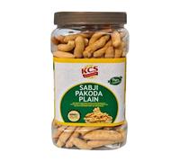 KCS Sabji Pakoda Plain 400g | Plain Vegetable Pakoda Snack | Crispy Besan Namkeen | Ready-to-Eat Savoury Snack | Suitable for Tea Time & Everyday Snacking | 400g Pack