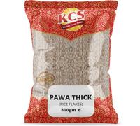 KCS Thick Pawa 800g | Premium Thick Poha (Flattened Rice) | Ideal for Chivda, Snacks & Hearty Indian Breakfasts | Natural, Easy to Cook | Vegan & Gluten-Free