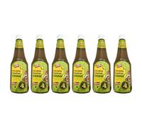 KCS Tikha Mitha Panipuri Drink 930ml x 6 - Sweet & Spicy Pani Puri Drink, Refreshing Indian Beverage, Pack of 6 Bottles