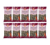 KCS Urid Dal Chilka 1kg x 10 - Split Black Gram with Husk | Suitable for Dal, Curries & Traditional Recipes | Pack of 10