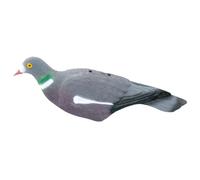 KCT 1 Pack Pigeon Half Shell Decoy Hunting Shooting Fake Birds with Pegs & Hanging Hook
