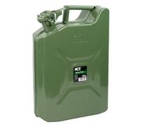Kct 10L Jerry Can Durable Metal Fuel Petrol Diesel Gas Oil Gasoline Storage Container For Vehicle Car Motorbike