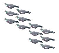 KCT 12 Pack Pigeon Half Shell Decoy Hunting Shooting Fake Birds with Pegs & Hanging Hook
