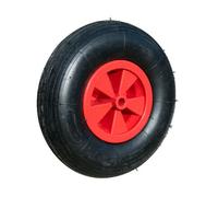 Kct 13" Inch Replacement Wheelbarrow Wheel 4.00-6 Spare Rubber Pneumatic Tyre Tire For Garden Barrow, Cart, Trolley, Trailer 33Cm