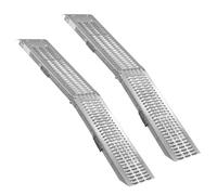 KCT 2 Pack 1.8m Vehicle Loading Heavy Duty Folding Ramp for Van Car Boot Scooter Trailer Lawnmower Quad Bike ATV Steel Foldable Non Slip Portable