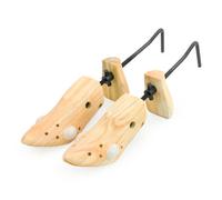 Kct 2 Wooden Shoe Stretchers Womens Ladies- 2 Way Adjustable Shoe Widener