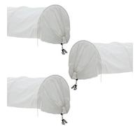 Kct 3 Pack Fleece Grow Tunnel Allotment Greenhouse