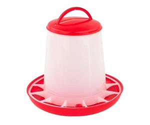 KCT 3kg Large Chicken Feeder Outdoor Poultry Food Dispenser Self Filling Gravity