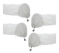 Kct 4 Pack Fleece Grow Tunnel Allotment Greenhouse